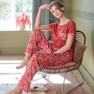 Pyjama M - rouge brique
