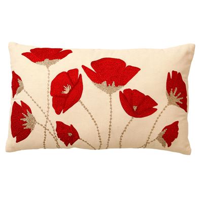 Coussin 30x50 - rouge