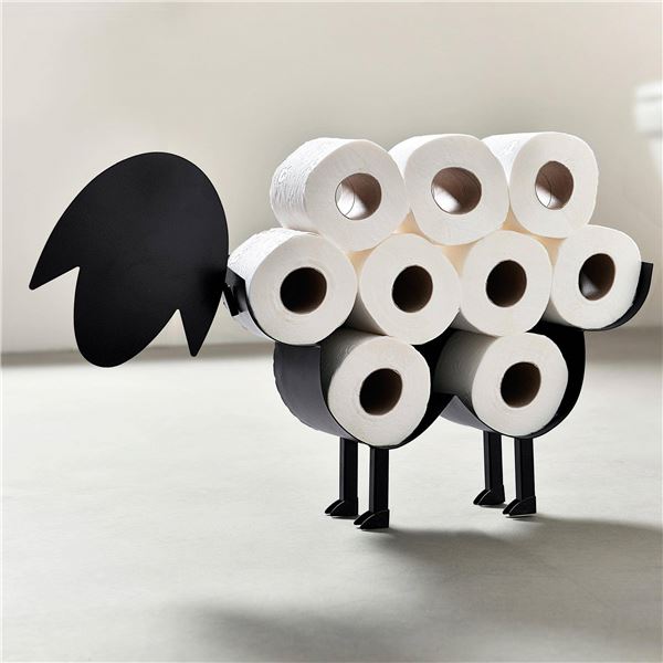 Porte papier toilette mouton