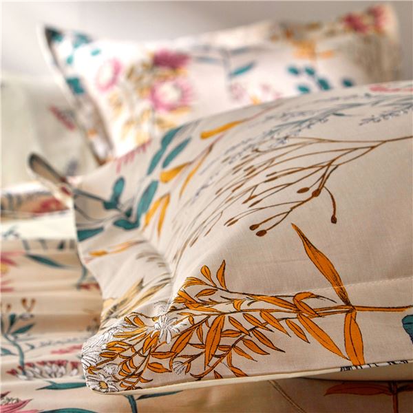 Linge de lit Herbier graphique