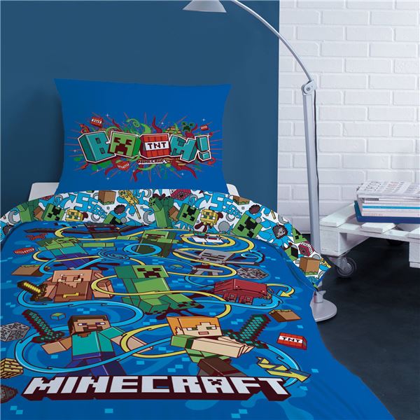 Parure de lit enfant Minecraft